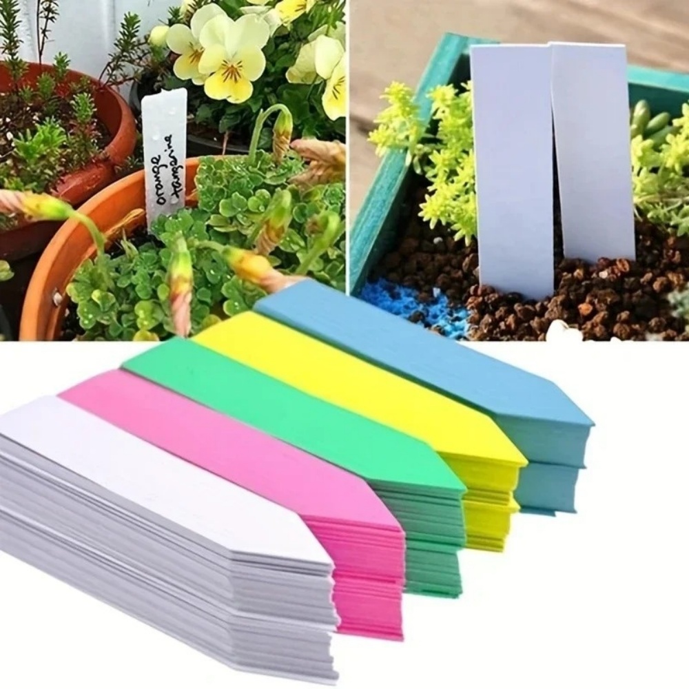 100Pcs 식물 라벨 식물 액세서리 꽃 냄비 플라스틱 - Embroidery Writing 리뷰 및 가격