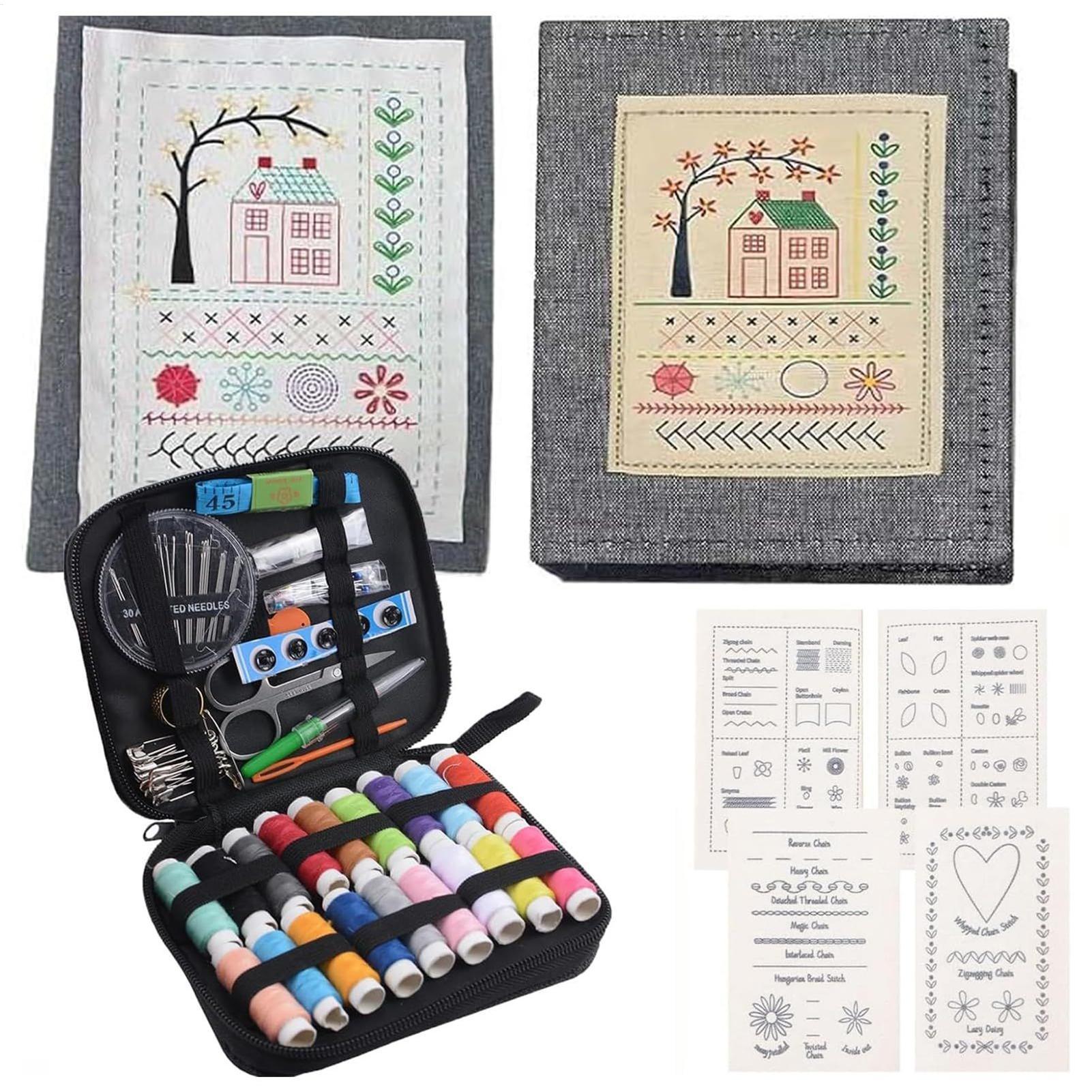 창의적인 자수 스티치 북 자수 바늘 가이드 143가지  - Embroidery Guide Book 리뷰 및 가격
