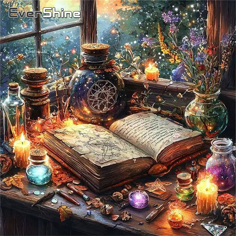 Evershine 다이아몬드 페인팅 개 동물 만화 전체 - Embroidery Guide Book 리뷰 및 가격