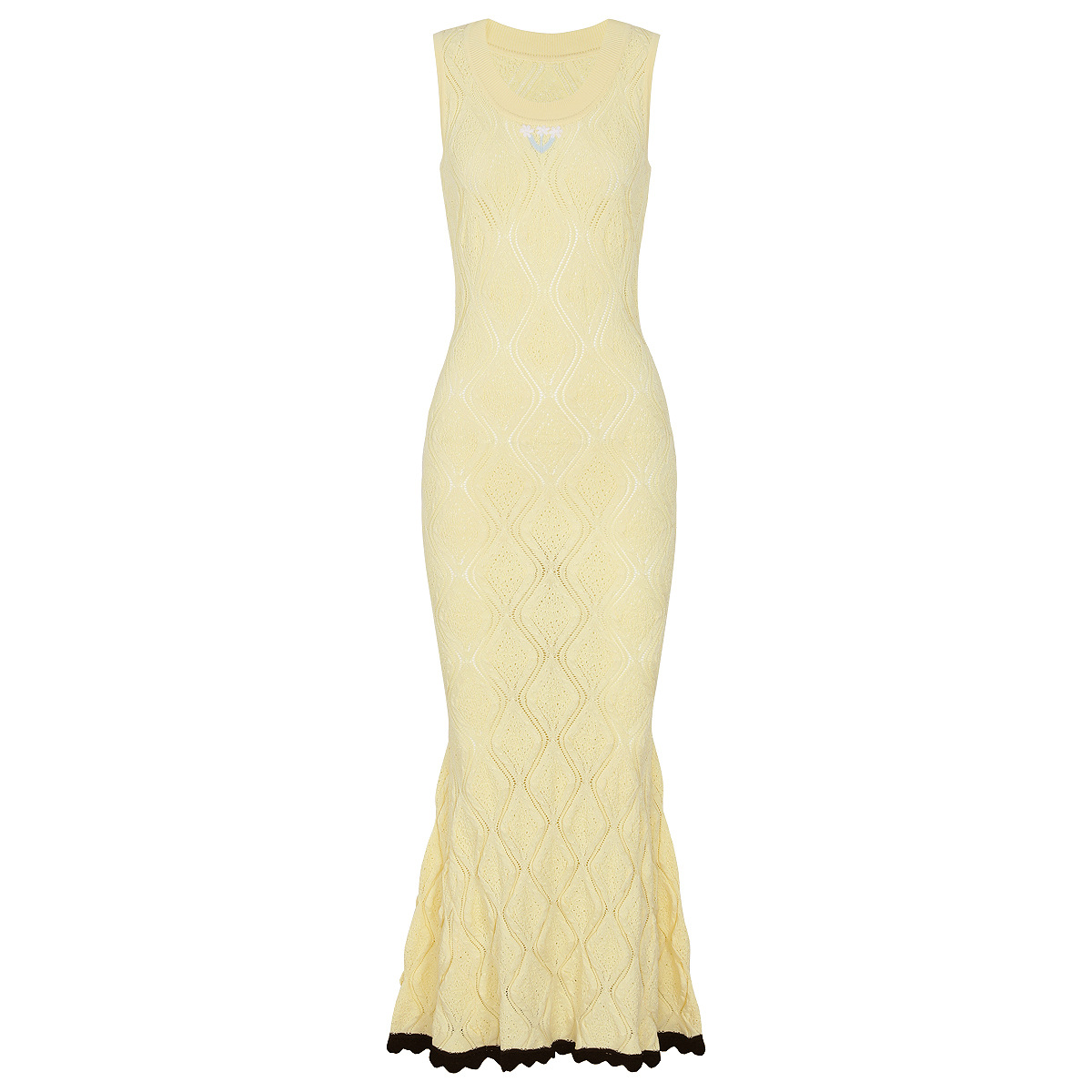 ZJYT 여성 여름 롱 니트 드레스 우아한 2026 신 - Embroidery Yellow Dress 리뷰 및 가격