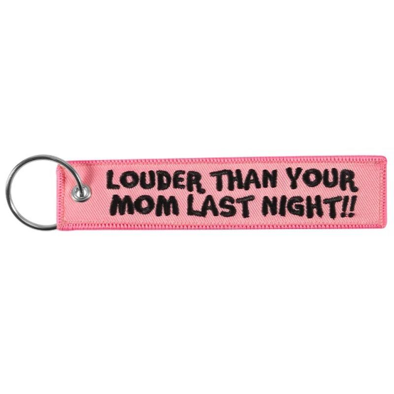 LOUDER THAN YOUR MOM 문구가 있는 자동 - Embroidery Quote 리뷰 및 가격